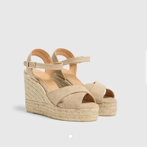 NWOT Castañer Blaudell Espadrille Wedges